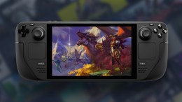 World of Warcraft Dragonflight on a Steam Deck