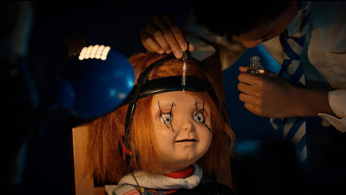 Chucky being tortured