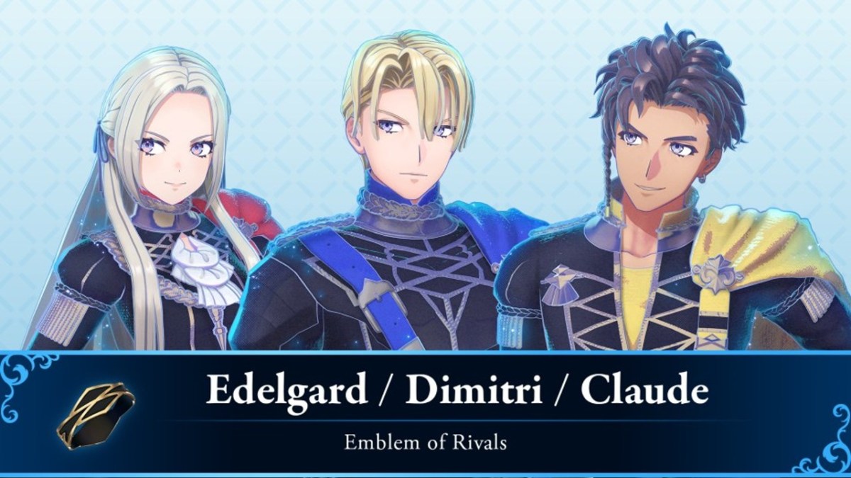 Edelgard, Dimitri and Claude in Fire Emblem Engage