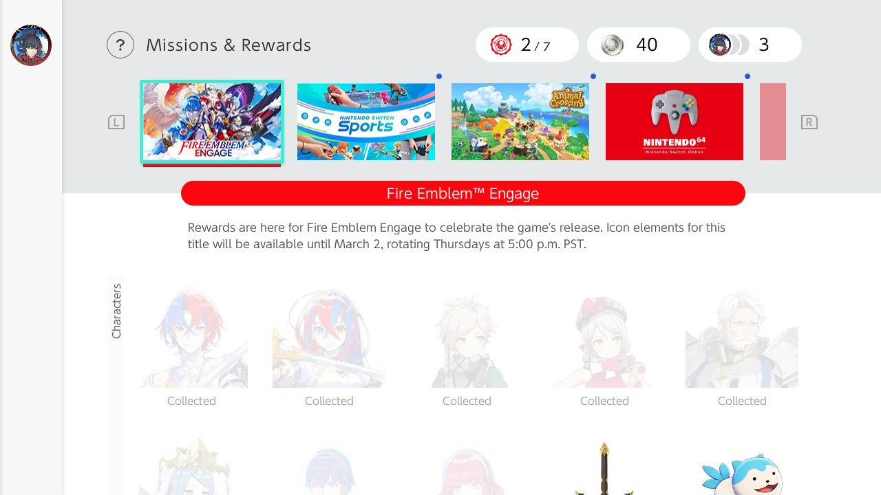 How to Get My Nintendo Switch Online Rewards for Fire Emblem Engage ...