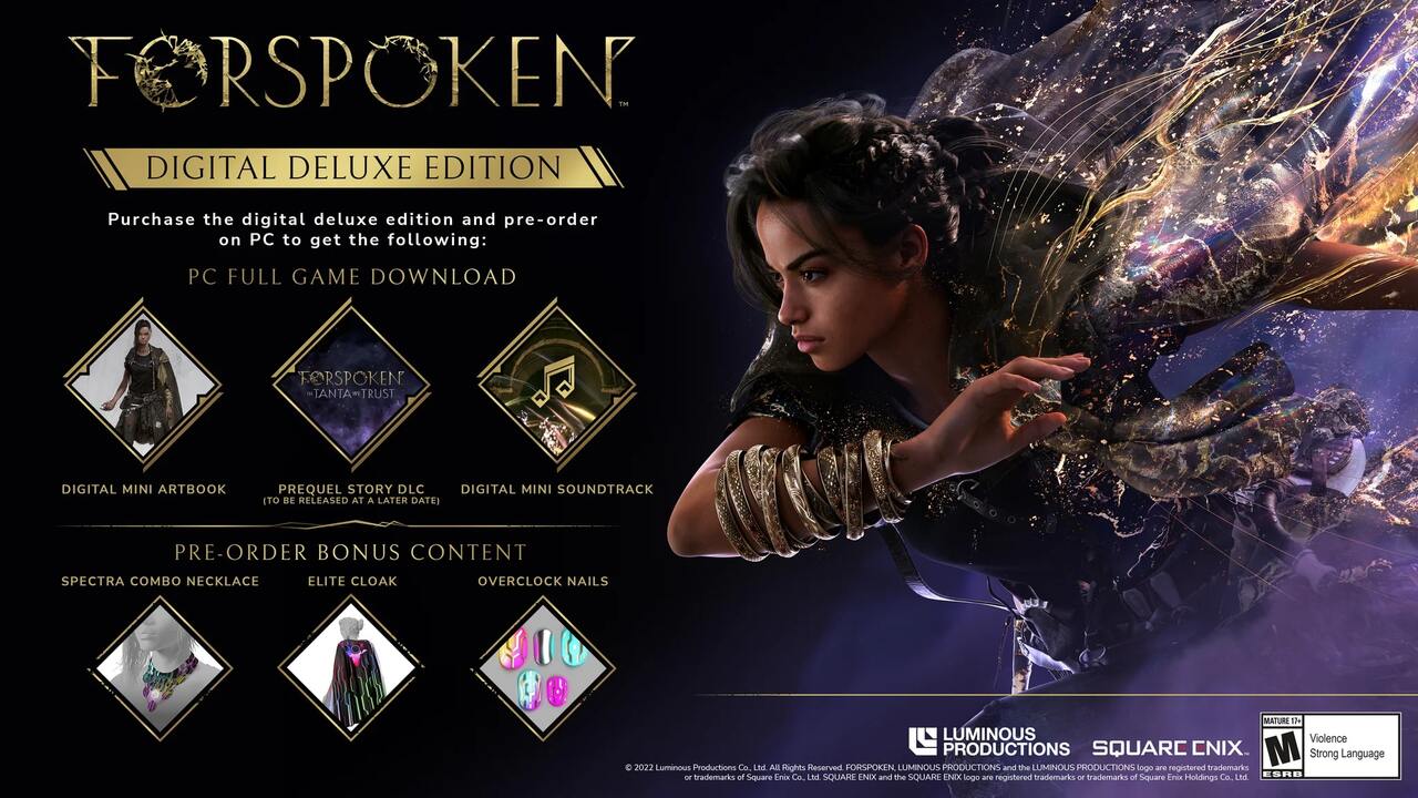 Is The Forspoken Digital Deluxe Edition Worth It Price Bonuses And More Explained Attack Of 