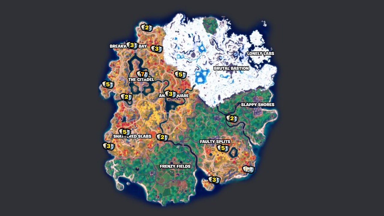 Where To Find Oathbound Chests in Fortnite Chapter 4, Season 1 | Attack ...