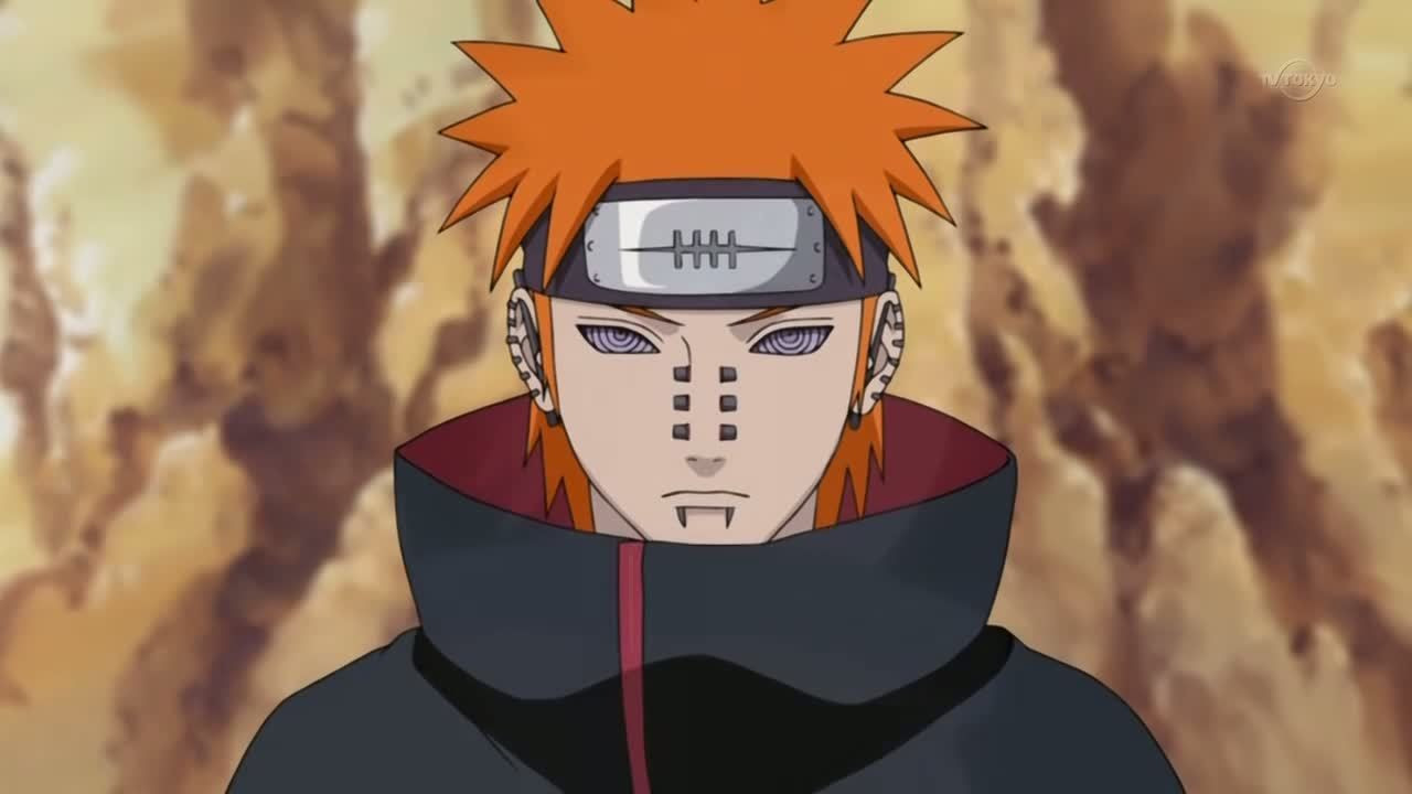Orange-Haired-Anime-Characters-Pain