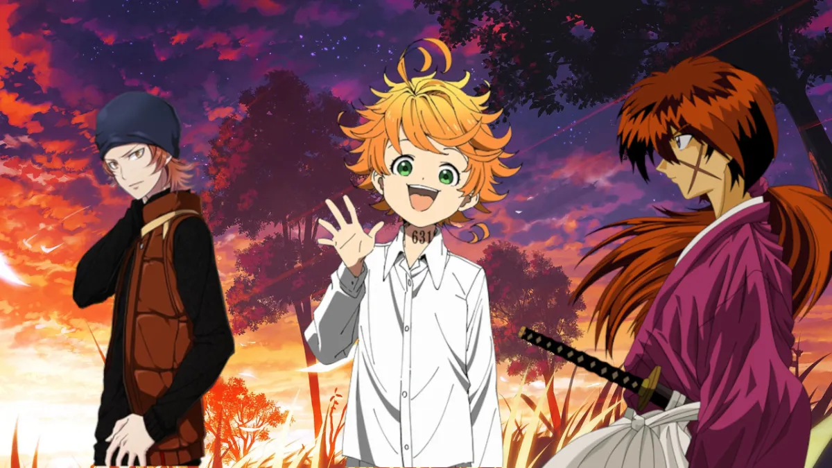 Orange Haired Anime Characters