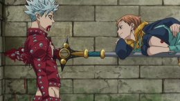 King and Ban fighting in Seven Deadly Sins