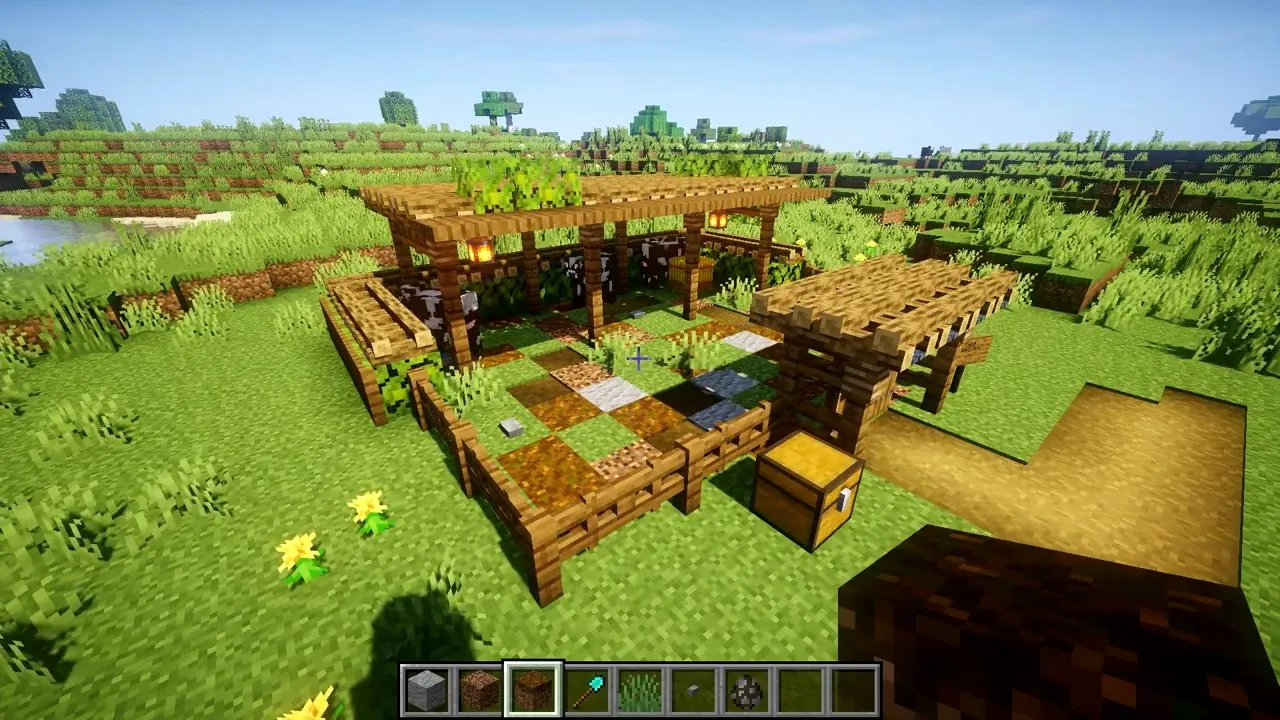 Simple-Animal-Farm-Minecraft