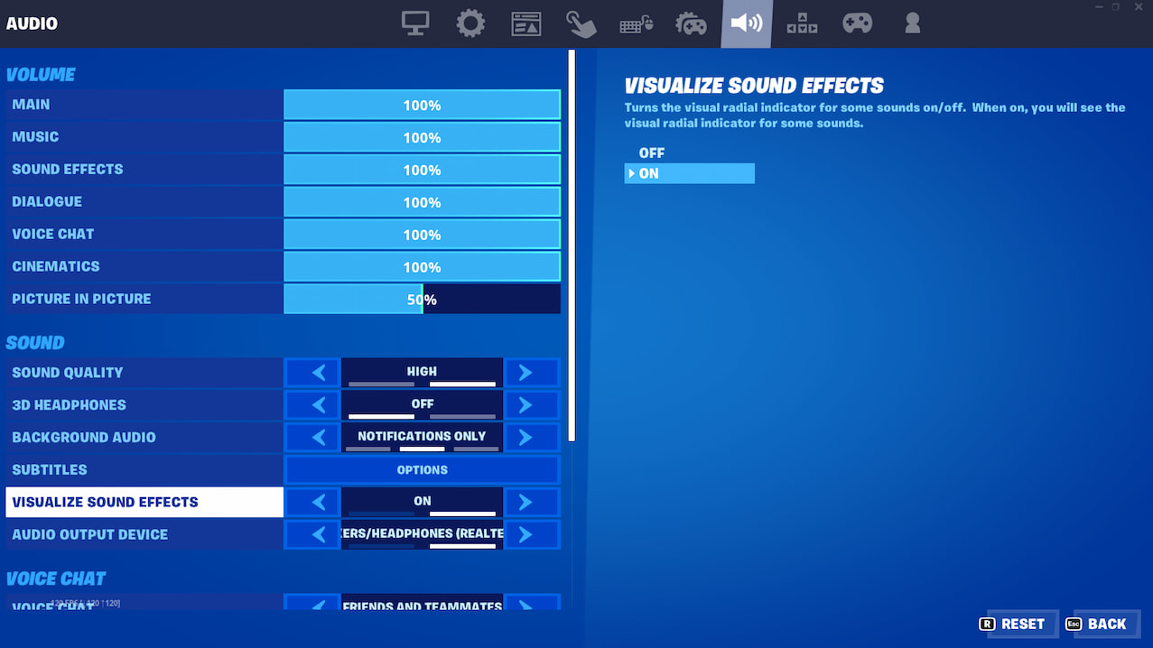 Visualize-Sound-Effects-Setting-in-Fortnite