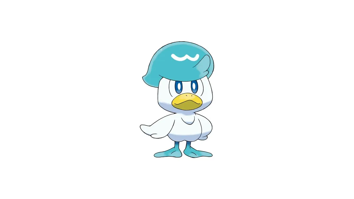 Duck Pokémon Quaxly