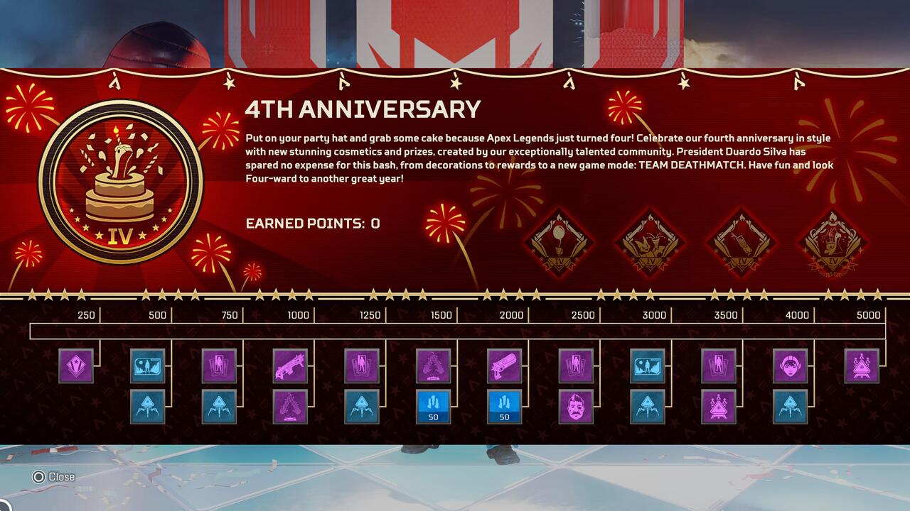 How to Get All 4th Anniversary Event Badges in Apex Legends Attack of
