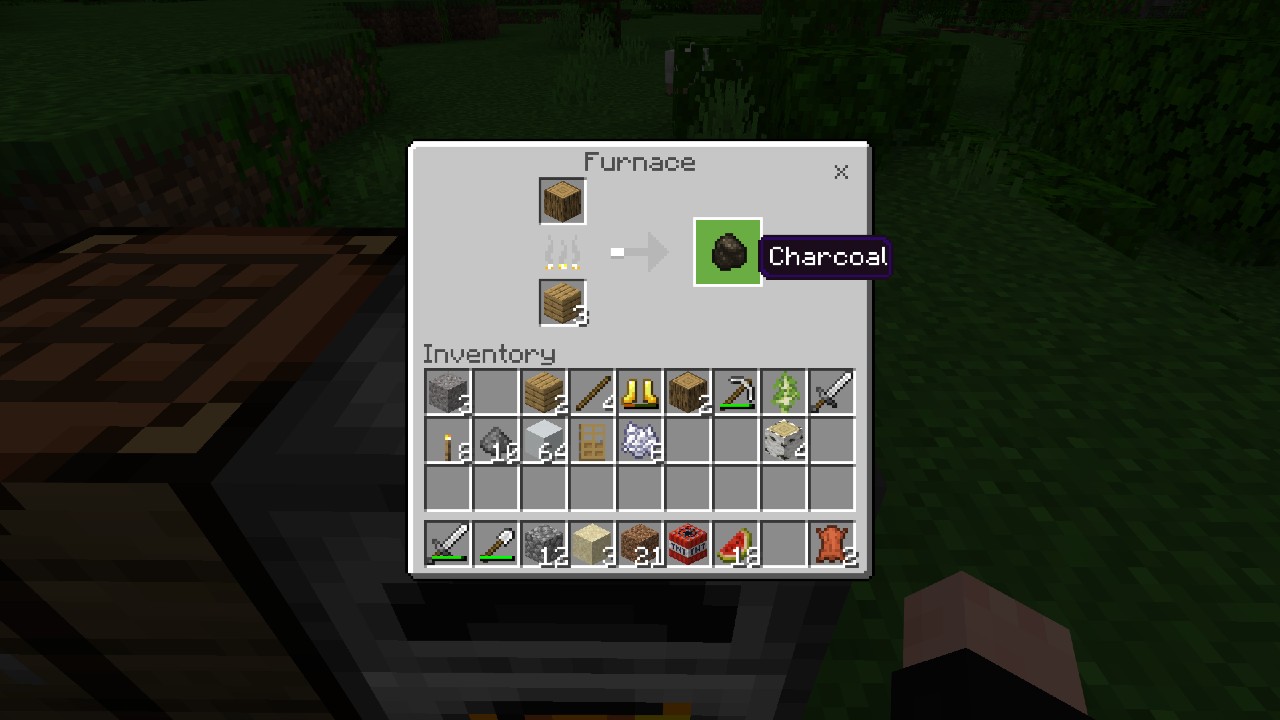 How To Make Charcoal In Minecraft 