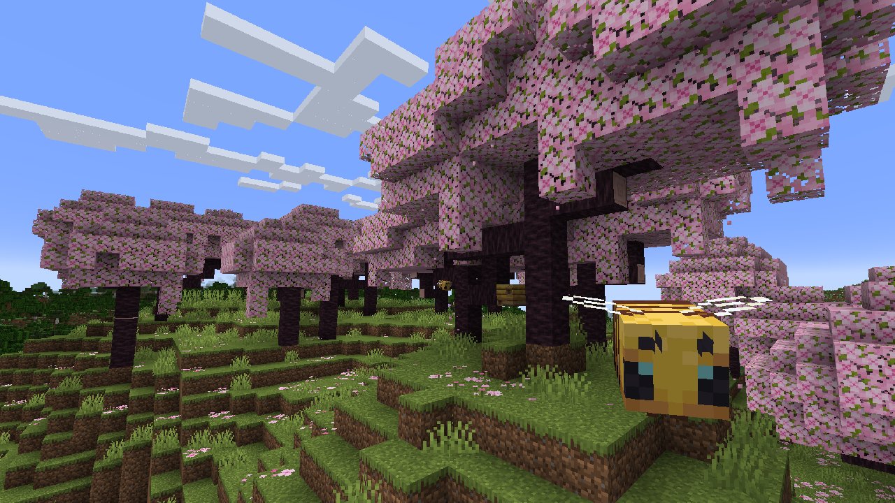 You Can Be The First To Try Out Minecraft Bedrock's New Cherry Blossom ...