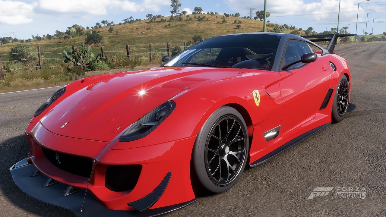 Машина Ferrari 599 XX