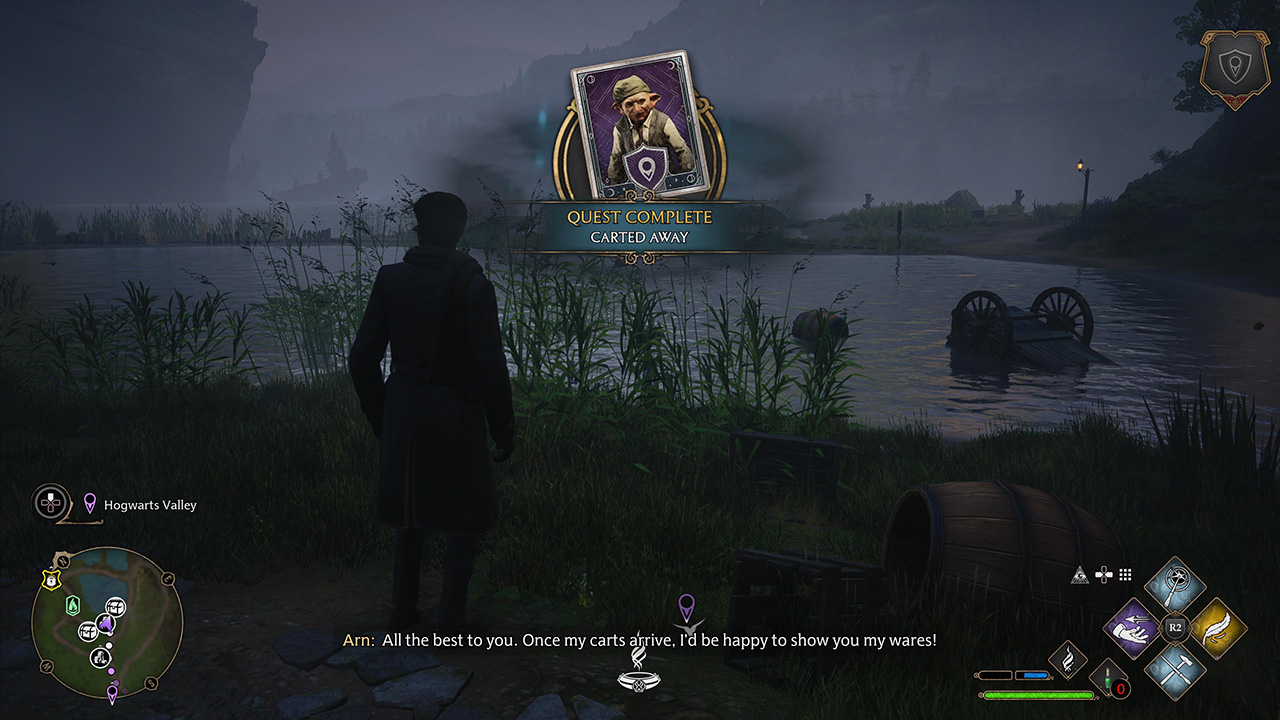 Hogwarts Legacy Carted Away Side Quest Guide How to Defeat the Goblins