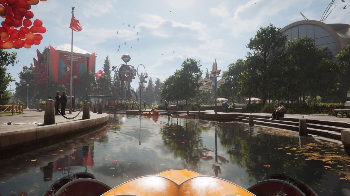 Image of Atomic Heart boat ride.