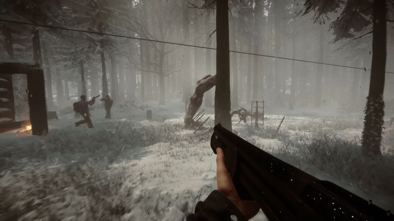 Image of a shotgun in Sons of the Forest.