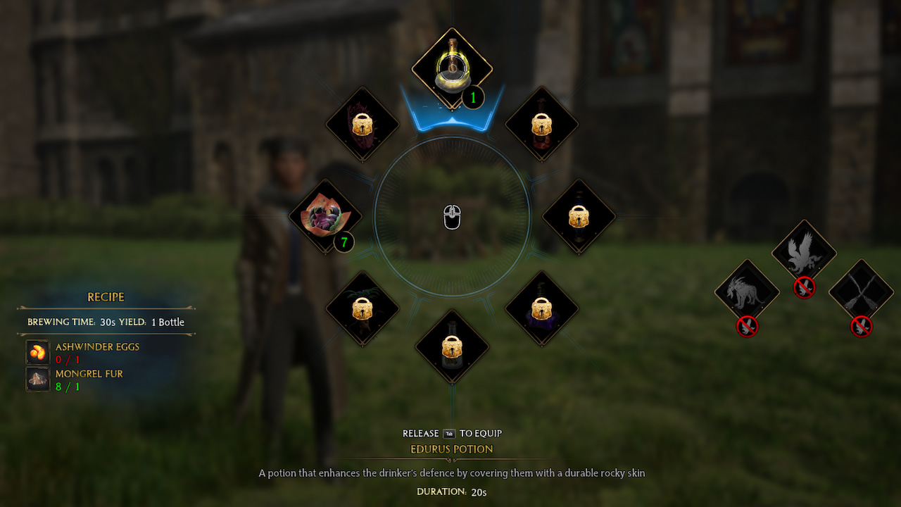 How-to-use-potions-in-Hogwarts-Legacy-from-the-Tools-Wheel