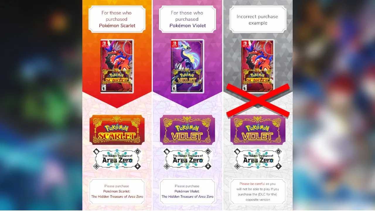 Pokemon-Scarlet-Violet-DLC-purchase-differences