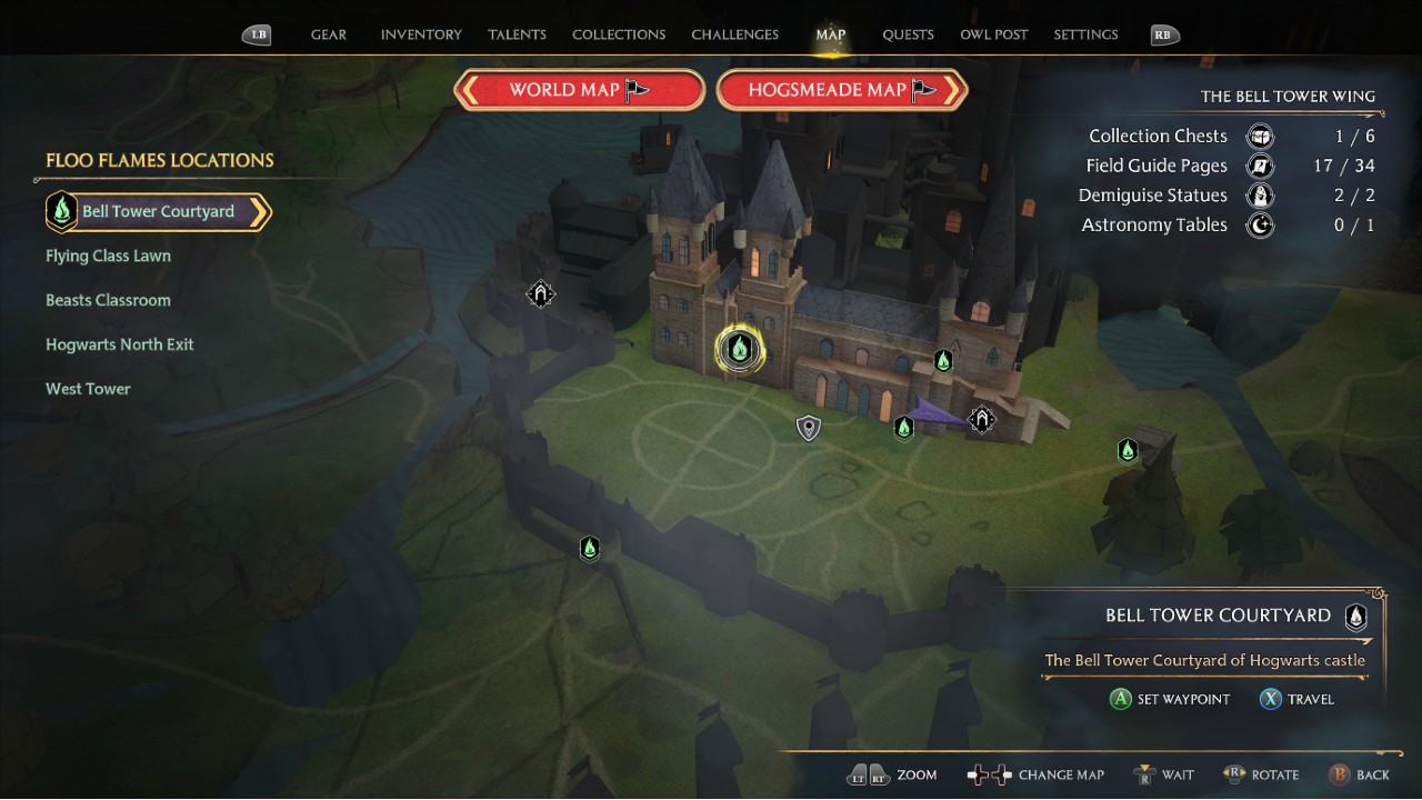 How to Find and Enter the Werewolf Tapestry in Hogwarts Legacy Attack