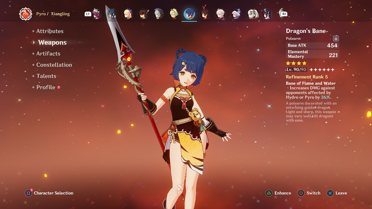 The Best Xiangling Build in Genshin Impact Artifacts, Weapons, and