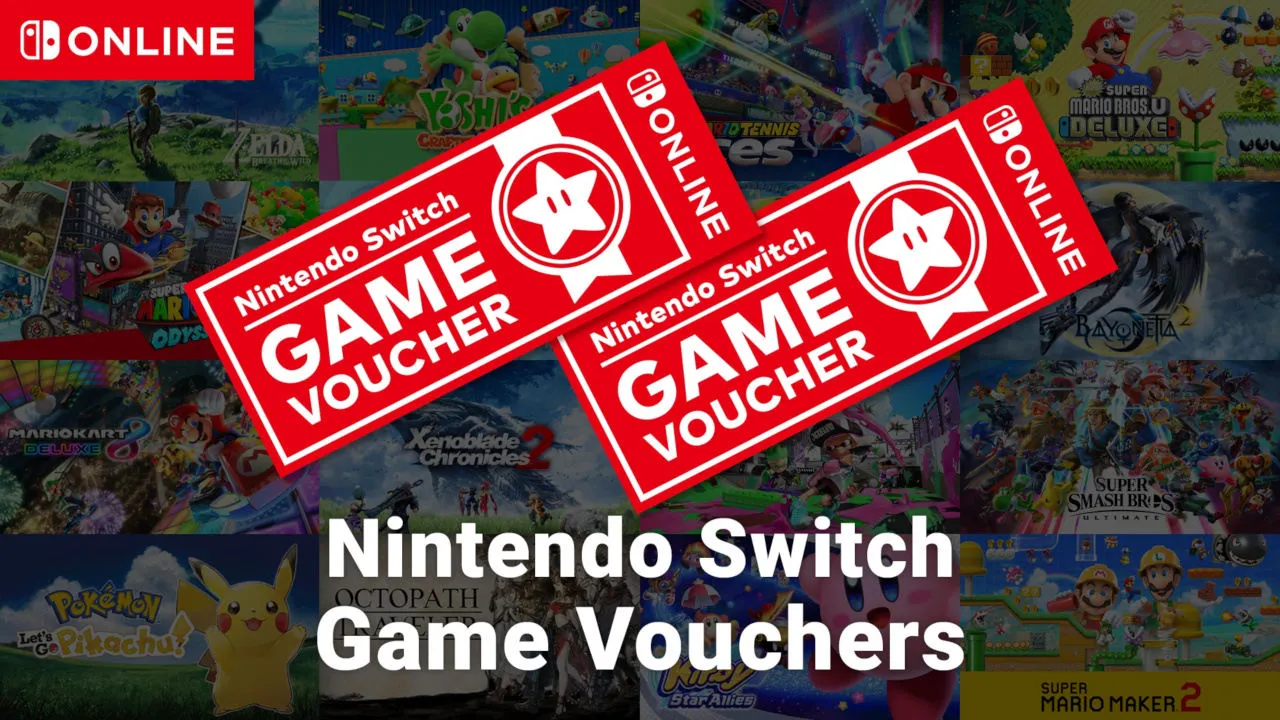 nintendo switch game vouchers 2022