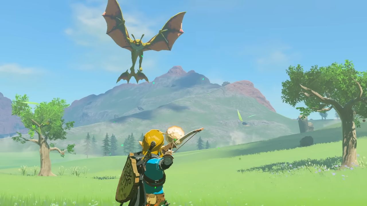 Bat-like-flying-Enemy-in-The-Legend-of-Zelda-Tears-of-the-Kingdom