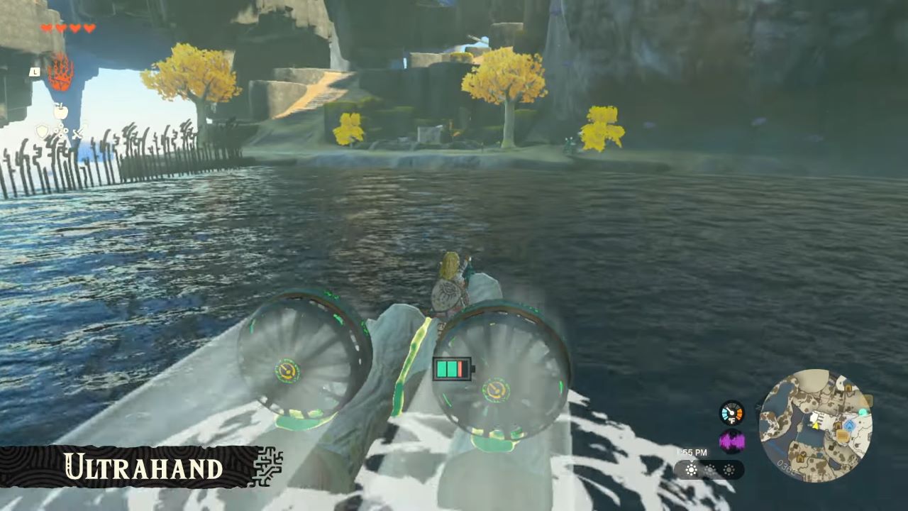 Kann man in The Legend of Zelda Tears of the Kingdom schwimmen