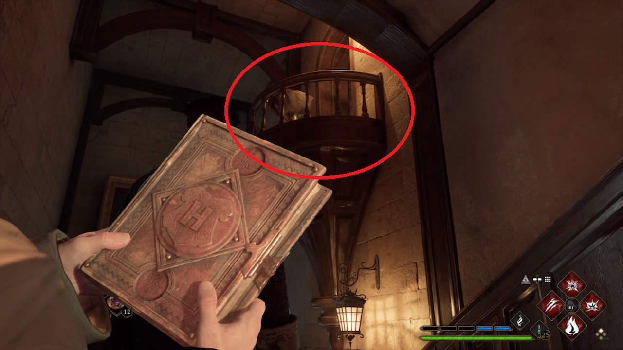 Hogwarts Legacy How to Reach the Faculty Tower Balcony Field Page