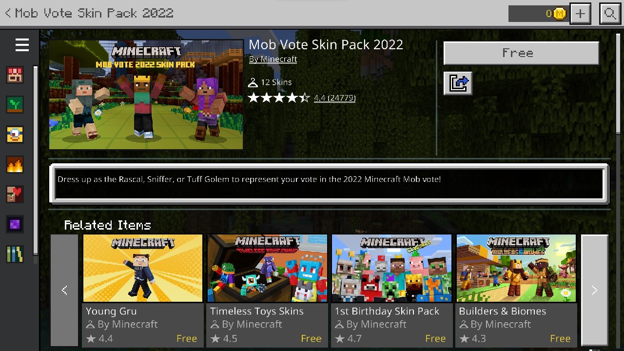 Mob-Vote-Skin-Pack-Minecraft