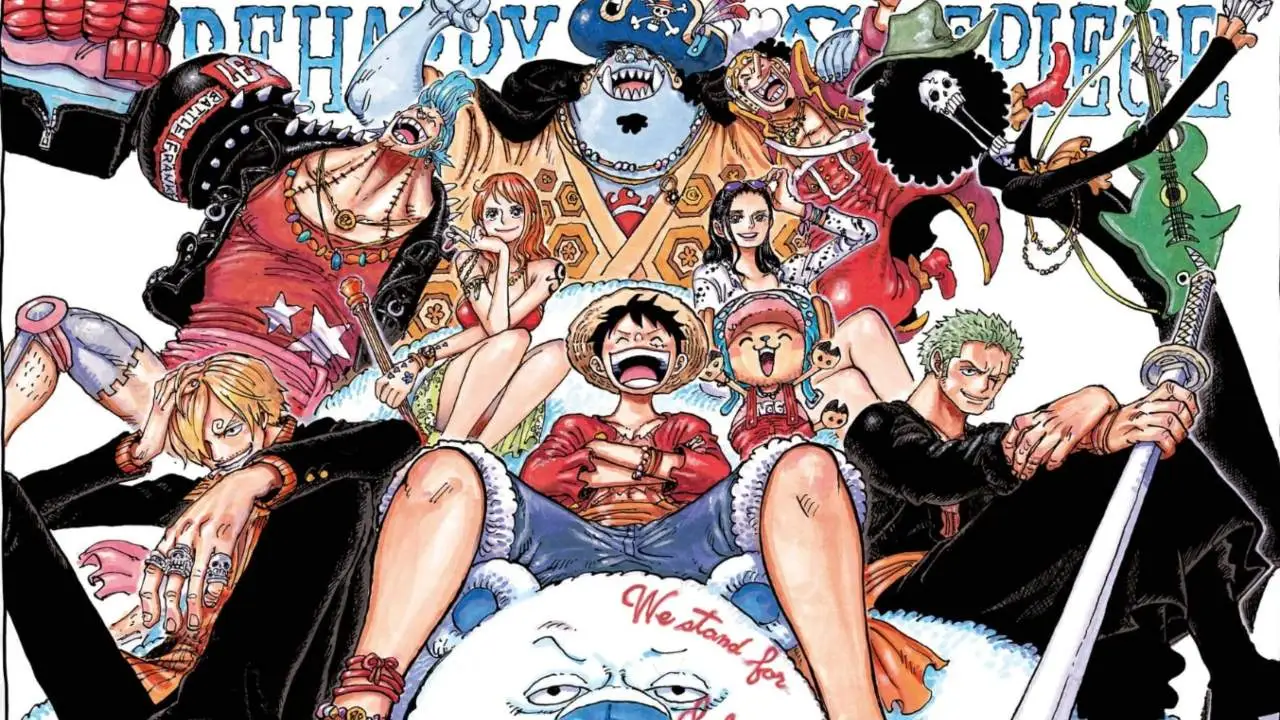 One Piece Spread Page Chapter 1060