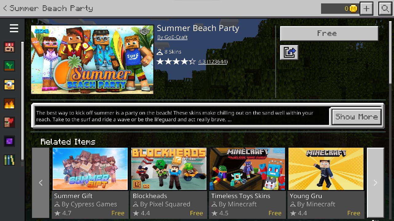 Summer-Beach-Party-Minecraft