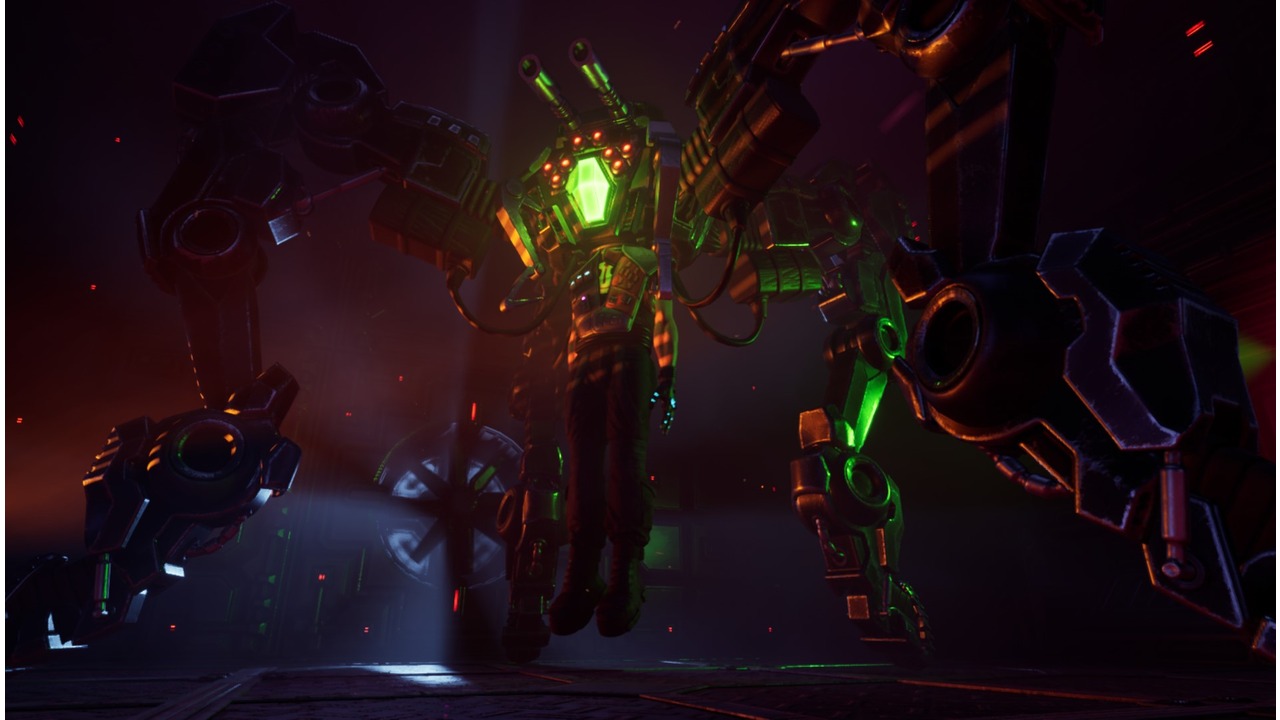 Image of a robot in System Shock.