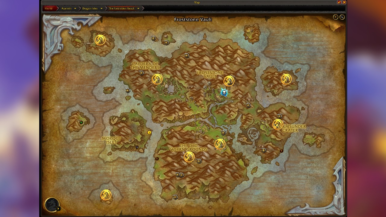 World-of-Warcraft-Dragonflight-Forbidden-Reach-Dragon-Glyph-locations