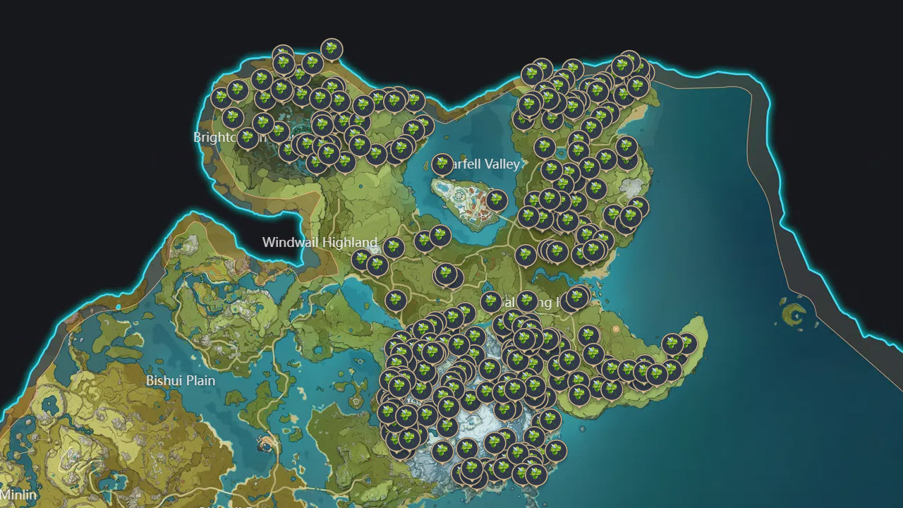 All Genshin Impact Mint Locations: Where to Find Mint in Genshin Impact ...