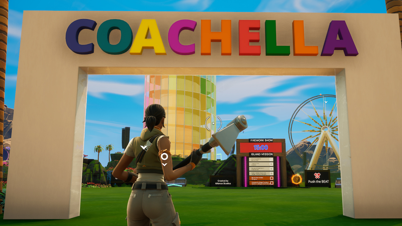 Fortnite x Coachella How to Complete all Coachella Island Quests