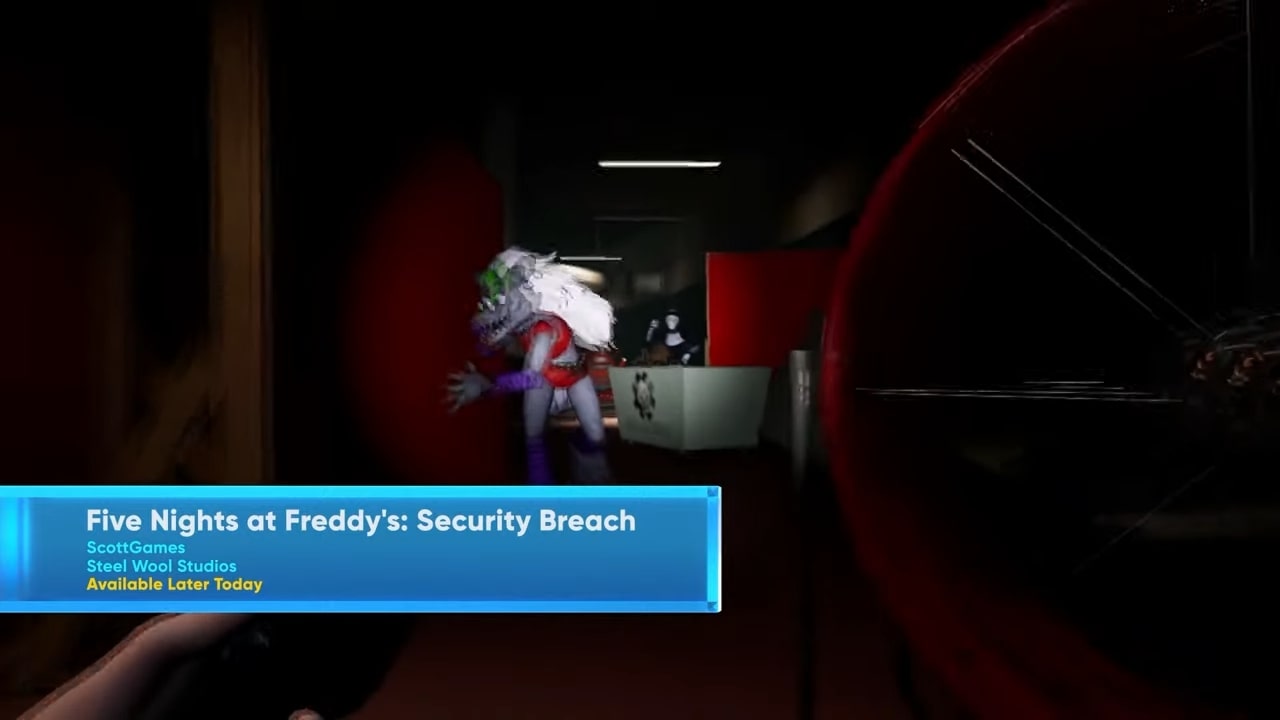 Five Nights At Freddys Security Breach Is Available Today On Nintendo Switch Attack Of The 7325
