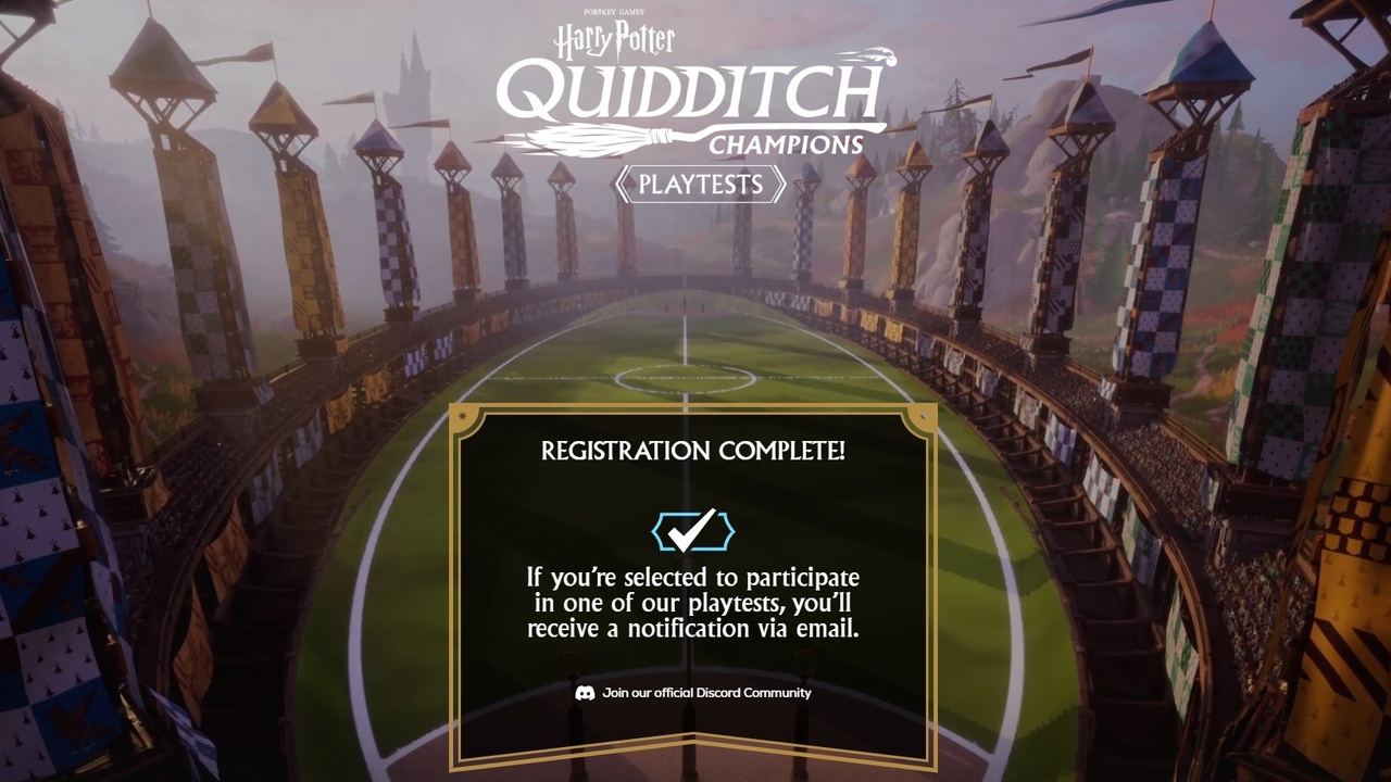 Harry Potter: Quidditch Champions - Playtests Sign-Up Teaser