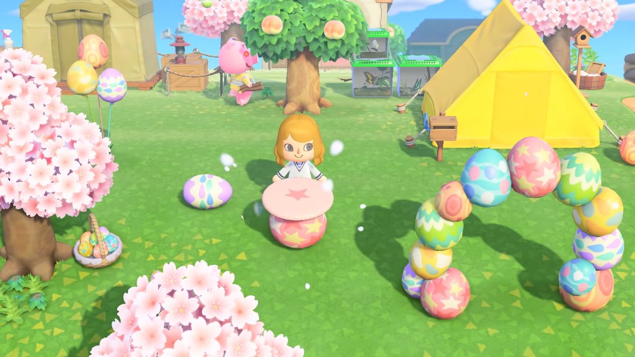 How to Get Water Eggs in Animal Crossing New Horizons During Bunny Day