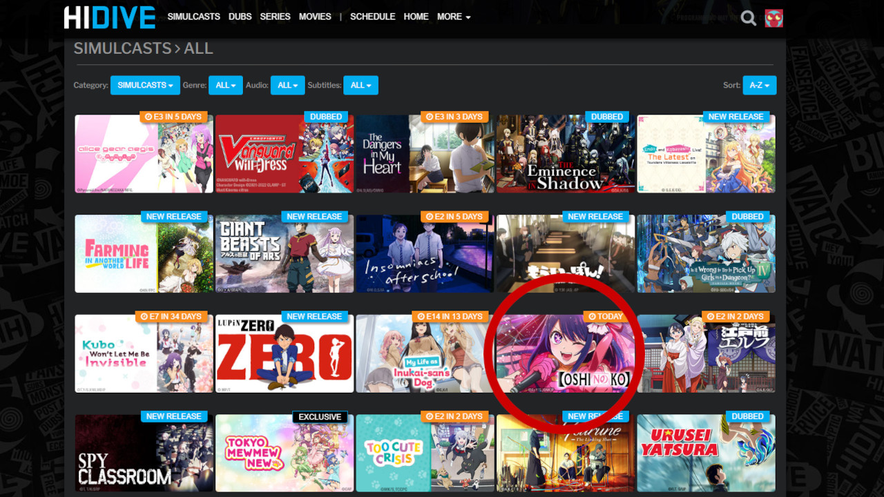 How to Watch the Oshi no Ko Simulcast on HIDIVE