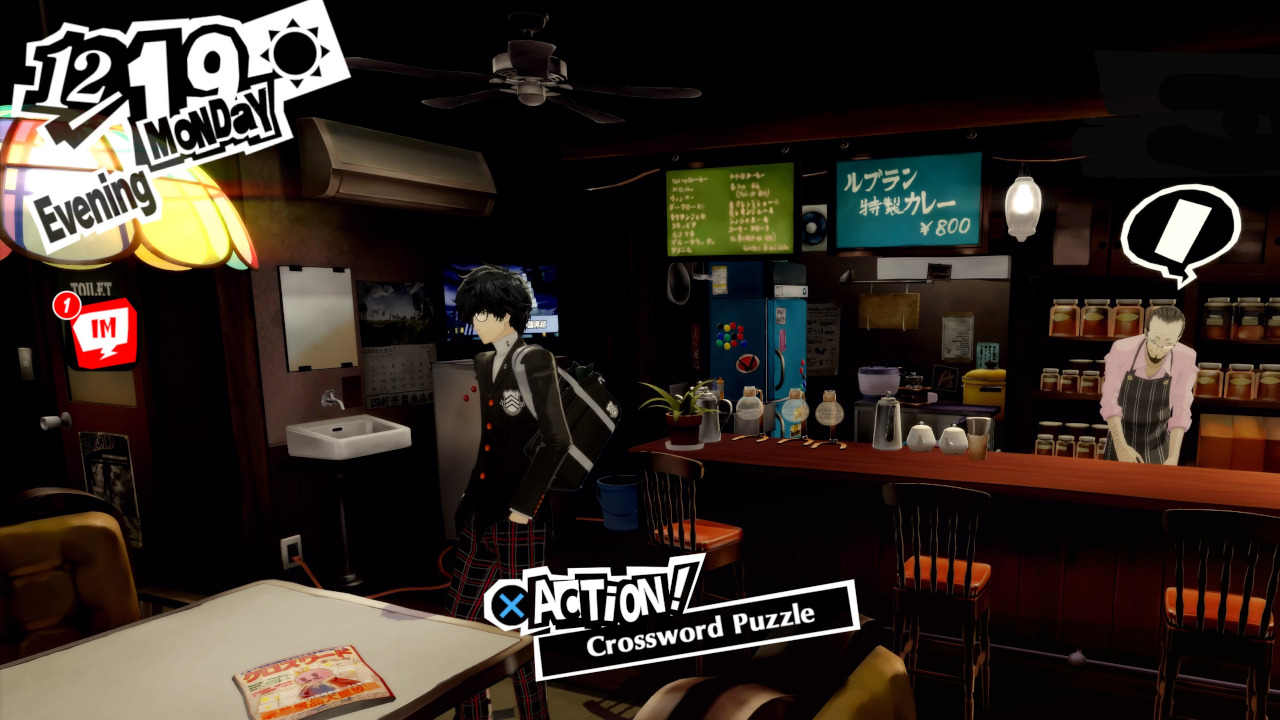 Persona 5 crossword