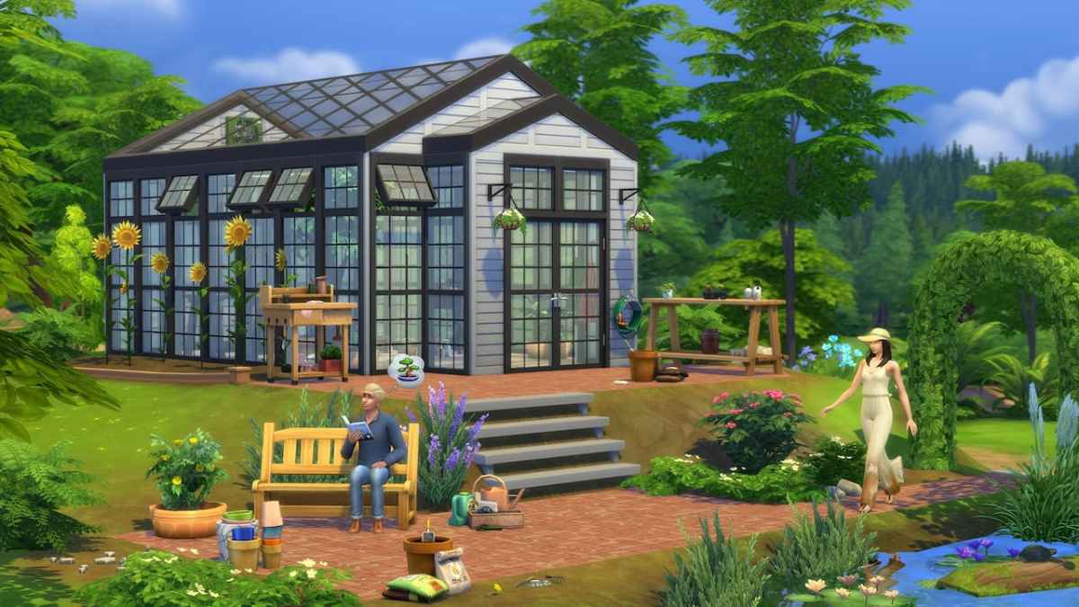Greenhouse Haven and Basement Treasures Kit The Sims 4