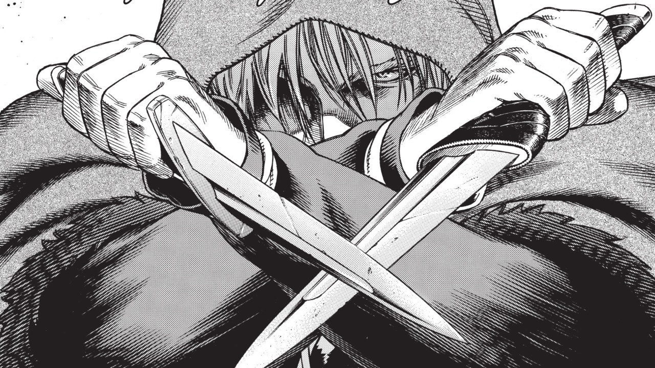 Vinland saga manga. Торфин Манга маленский. Vagabond and Berserk Art. Vinland Saga Manga Thorfinn Whis Knifes. Thorfinn Manga screaming.