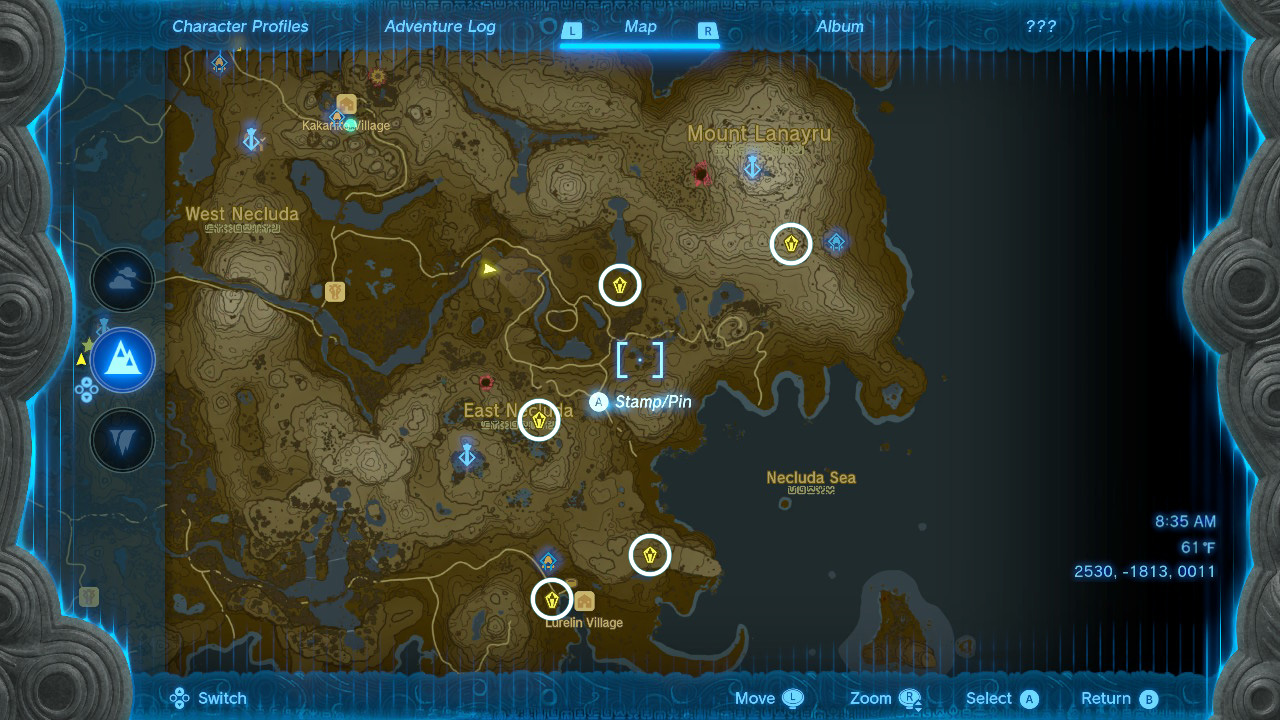 Zelda Tears of the Kingdom Black Lizalfos Locations and Farming Spots ...