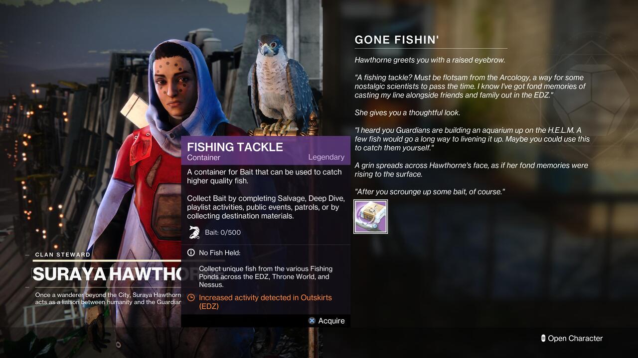 How to Get Fishing Tackle in Destiny 2 Attack of the Fanboy