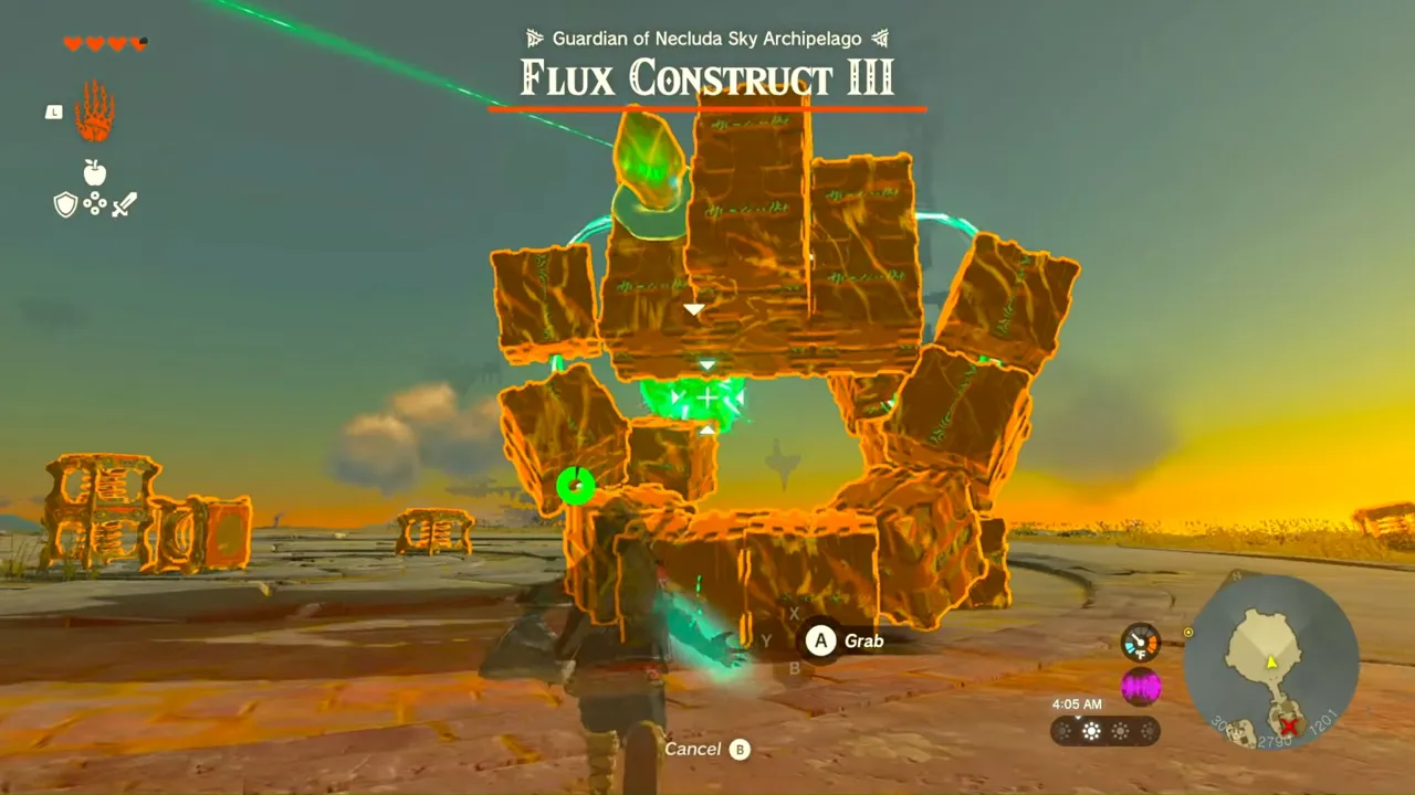 Flux-Construct-III-Crystal-Zelda-Tears-of-the-Kingdom-TOTK