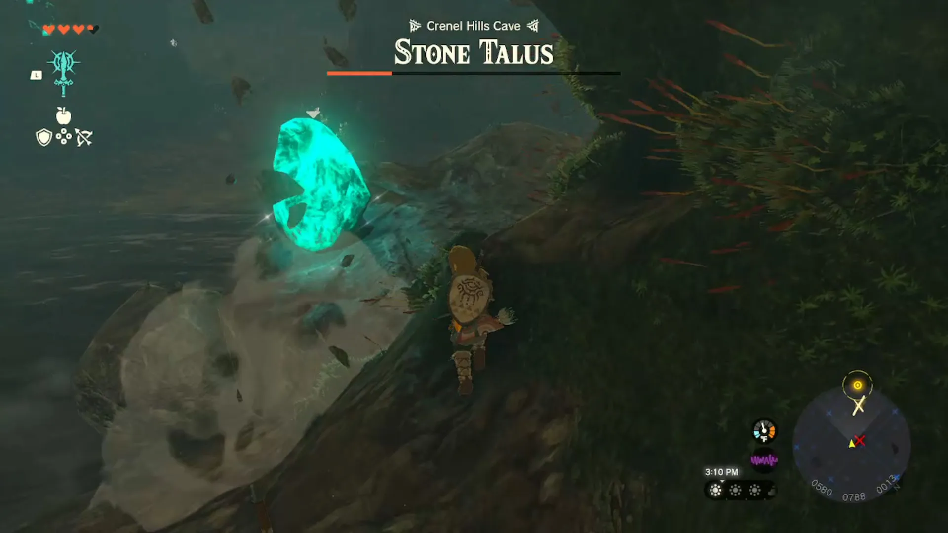 How-to-Easily-the-Stone-Talus-in-Crenel-Hills-Cave-in-Zelda-Tears-of-the-Kingdom-02