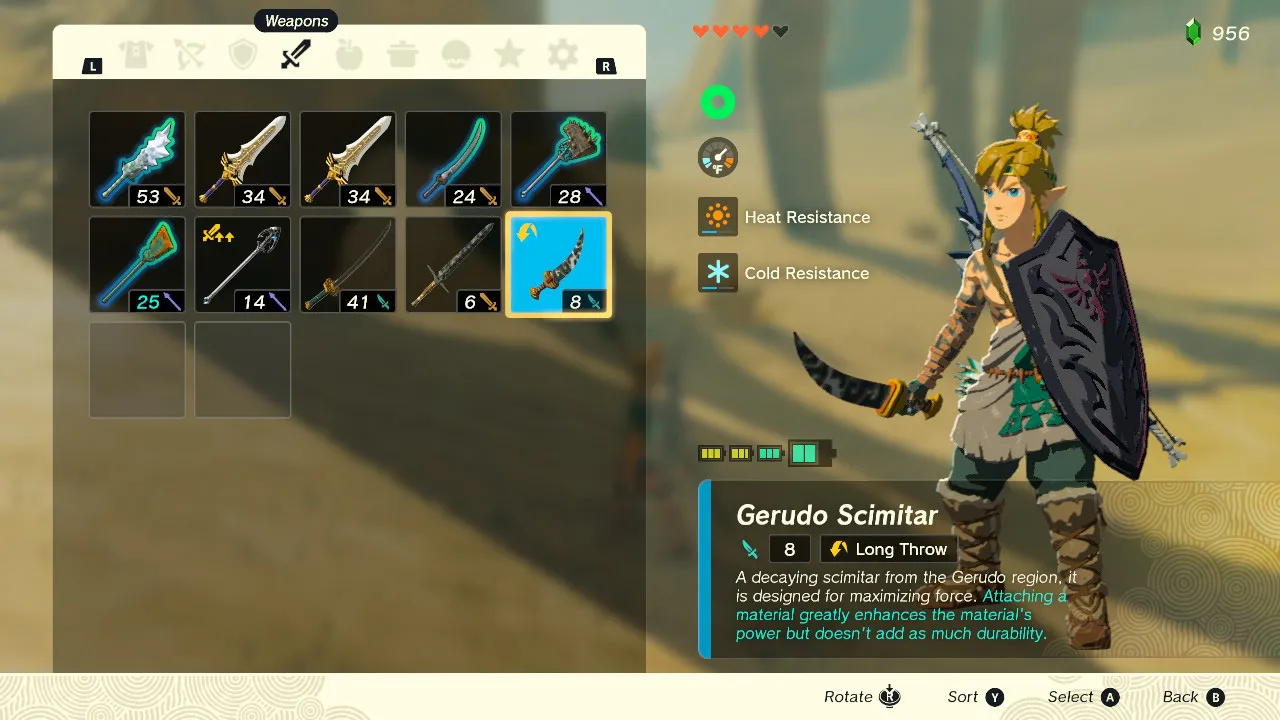 How To Get A Gerudo Scimitar In Zelda Tears Of The Kingdom TOTK   How To Get A Gerudo Scimitar In Zelda Tears Of The Kingdom 