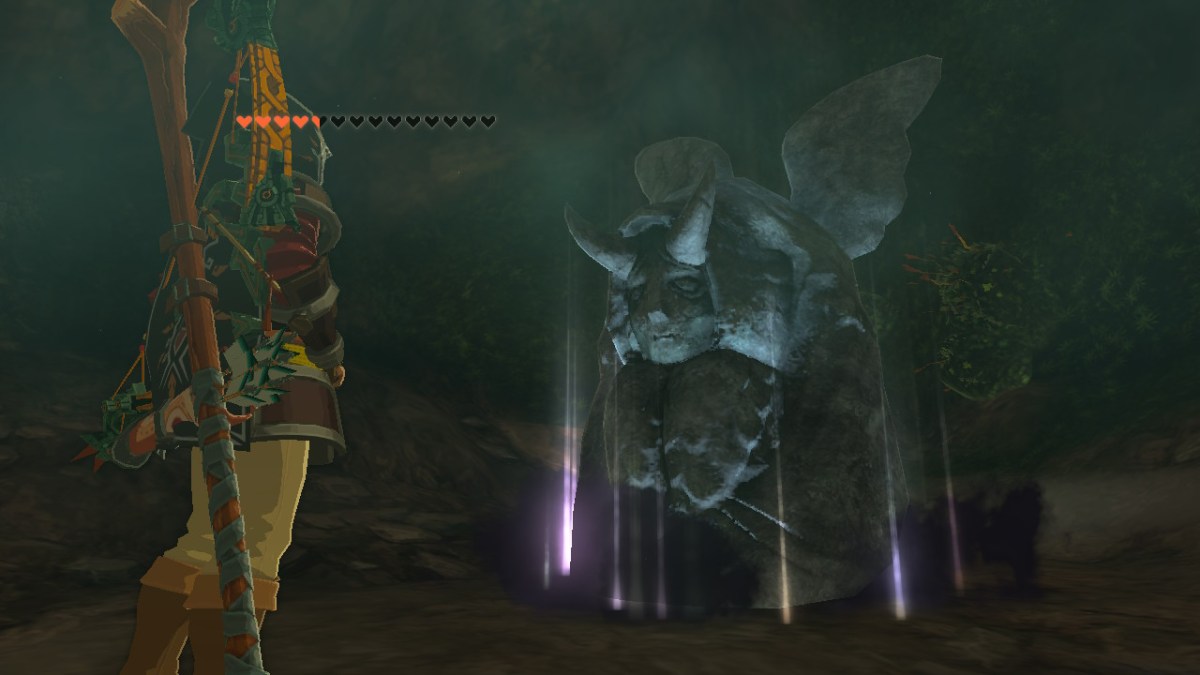 Horned Statue Zelda Tears of the Kingdom
