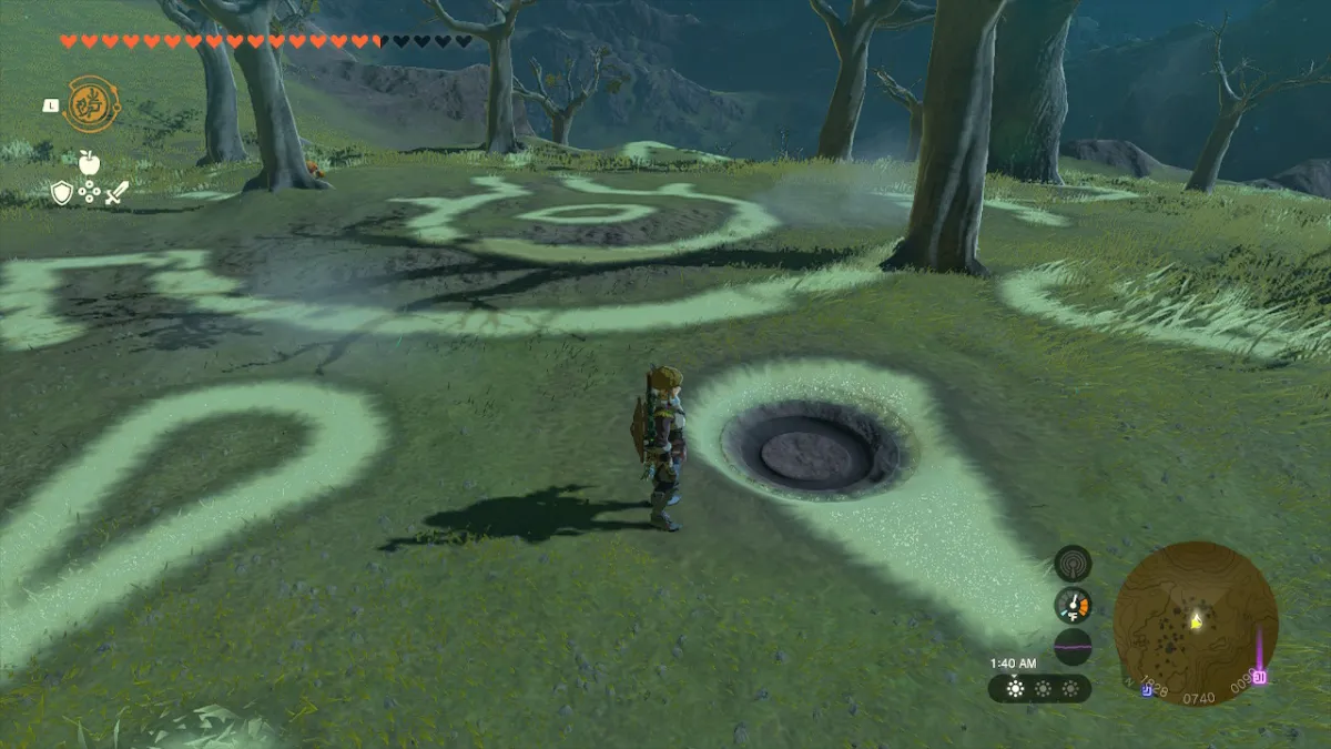 Tilbily Valley Dragon Tear Location Zelda Tears of the Kingdom