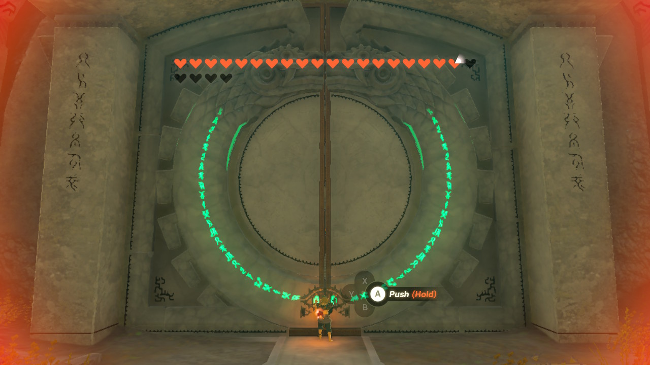 Spirit Temple and Forge Construct Entrance in Zelda TOTK