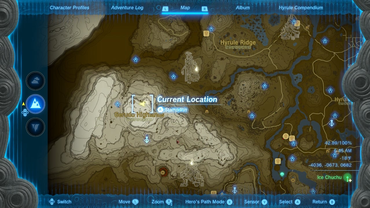 Zelda Tears of the Kingdom Ice Breath Lizalfos Locations and Farming ...